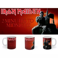 Rnm-0479b Taza Tazon Iron Maiden 2 Minutes To Midnight (v.2)