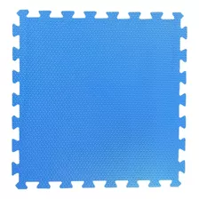 Kit 40 Tatame Tapete Eva Academia 50x50 30mm Azul Royal