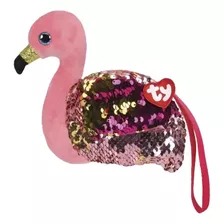 Monedero Ty Fashion Infantil Con Lentejuelas Flamenco Gilda Color Rosa Diseño De La Tela Liso