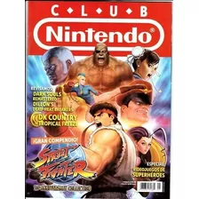 Revista Club Nintendo Street Fighter Nueva Con Su Póster 