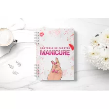 Caderno Controle De Pacotes Manicure /100 Páginas Lançamento