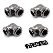 Xspc 10mm Id 14mm Od Tuberia Rigida Codo De 90 ° Fitting