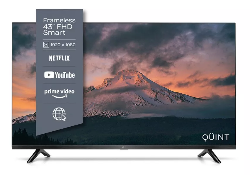 Smart Tv Quint Frameless Qt1-43frameless Led Full Hd 43 