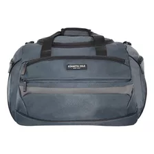 Maleta Hombre Kenneth Cole® Bolsa Deporte Gym Fitness Color Gris