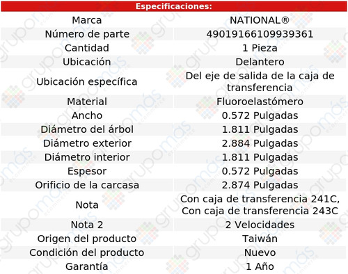 Retn Caja Transferencia National K2500 Suburban 98 A 99 Foto 3