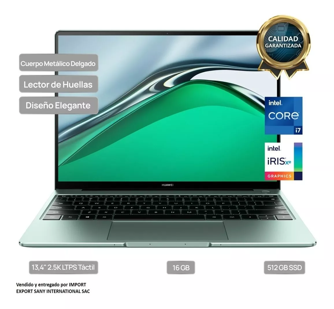 Laptop Huawei Matebook 13s I7 16gb Ram 512gb Ssd + Regalo