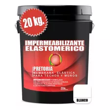 Membrana Liquida Económica Pretoria X 20kgs. Color Blanco
