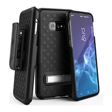 Funda Para Galaxy S10 E 2019 Negra Con Clip Para Cinturon