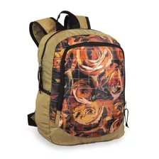 Mochila Feminina C/ Alça Boa E Barata Floral Ref. 6621 Aig