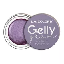 Sombra De Ojos Metálica En Gel L. A Colors Gelly Glam Color De La Sombra Rockstar