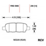 Balatas Disco  Trasera Para Infiniti M45   2007