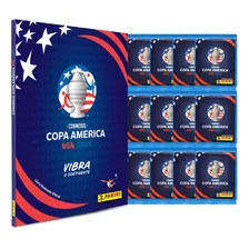 1 Álbum Copa América Usa 2024 Capa Dura + 100 Figurinhas