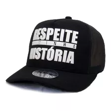 Boné Hype Aba Curva Snapback Com Regulagem