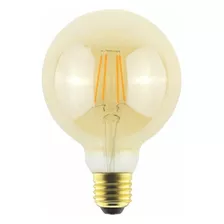 Lâmpada Led Vintage Globo G95 8w Amarela E27 110-240vca-jng