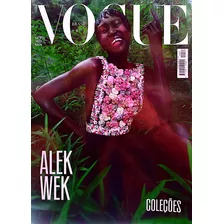 Revista Vogue Brasil Edição Setembro. Pose Alex Wek