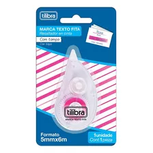 Marca Texto Em Fita Rosa 5mmx6m Tilibra