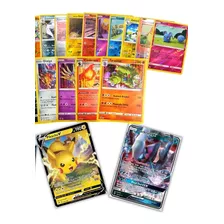 Pokemon 200 Cartas Tcg Lote Variado Con Foils Originales 