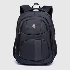 Mochila Masculina Executiva Notebook Reforçada Trabalho Cor Preto