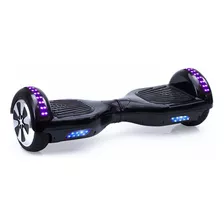 Hoverboard Skate Elétrico 6.5 Preto Led Bluetooth