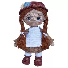 Boneca Anne With An E Crochê Amigurumi Pelúcia