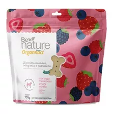 Biscoito Para Cães Be Nature Organnact Morango 150g Full