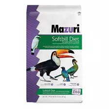 Mazuri | Dieta Softbill Para Pájaros Sensibles Al Hierro | B