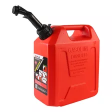 Galão De Gasolina 10 Litros Com Bico Vermelho