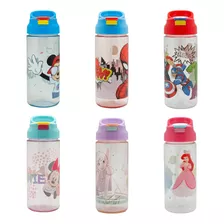 Botella Switch 400ml Bombilla Licencias Marvel - Disney