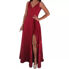 Vestido De Fiesta Vino