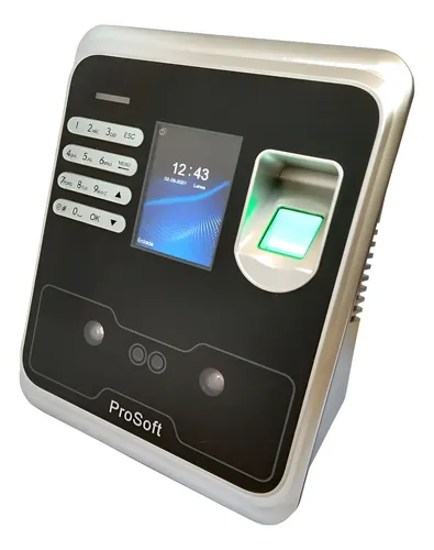 Reloj Control Asistencia Horarios Facial Huella Prosoft Wifi No Aplica