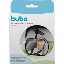 Espelho Retrovisor Para Bebe Dianteiro Carro Clip E Ventosa