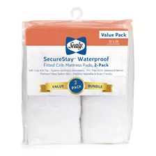 Sealy Securestay - Paquete De 2 Protectores De Colchon Imper