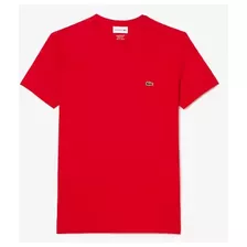 Polera Cuello Redondo Algodón Pima Th6709 Lacoste