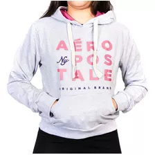 Buzo Aeropostale Canguro Rustico W 42 St Hood Mujer Aero