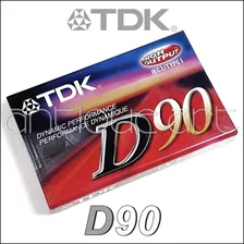 A64 Cassette Tdk D90 Normal Type1 Regrabable Audio Musica S/