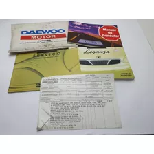 Manual Proprietario Daewoo Leganza 98 Completo Original 