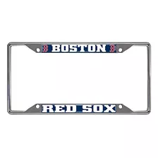 Licencia De Metal Cromado Fanmats 15169 De Los Boston Red So