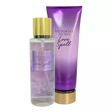 Set Victoria's Secret Crema Y Body Locion Love Spell