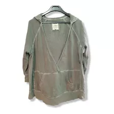 Sudadera Con Capucha Avertura En V