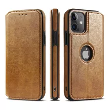 Funda Case Para iPhone Tipo Piel Cartera Imantado Modelos