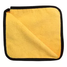 Paño Trapo Microfibra Pulido Amarillo Pelo Corto Abc