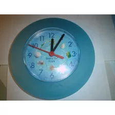 Reloj De Pared Fondo De Mar Vintage Jer