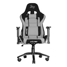 Silla Gamer Kultec Series X2 Tela Xl Gris Claro 