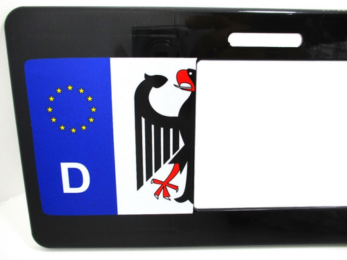 Portaplacas Tipo Europeo Alemania Compatible Audi Vw 1pza Foto 3