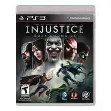 Ps3 - Injustice Gods Among Us - Físico Original R