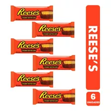 Chocolates Reese's Relleno Sabor Maní (pack De 6 Unidades)