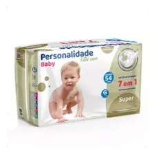 Fralda Personalidade Total Care Economico P, M, G, Xg E Xxg 