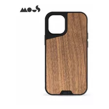 Carcasa Marca Mous Nogal Solo Para iPhone 12 Pro Max