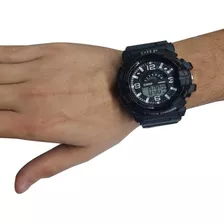 Relógio De Pulso Digital Masculino Dhp 1/100s Chrono