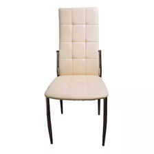 Silla Cromada M867 Capitone Pack X 4 Sillas New Paris